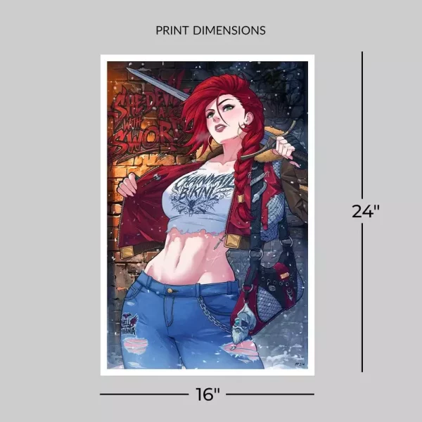 dynamite-entertainment-fine-art-print-red-sonja-61-x-41-cm-unframed-1787097354-5