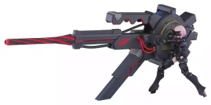 Fate/Grand Order Plamatea: Mash Kyrielight (Ortinax) Black Barrel Edition - Modello in Plastica 17 cm