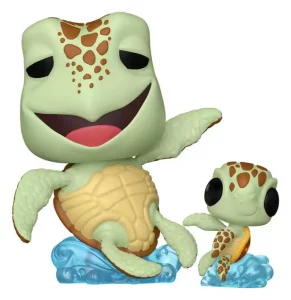 Funko POP! Nemo: Crush con Squirt - Action Figure Vinyl 9cm