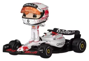 Funko POP! Rides Verstappen Formula 1 - Super Deluxe Vinyl Figure (Bianco) 15 cm