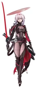 Action Figure Nikke Guren Black Shadow - 15 cm