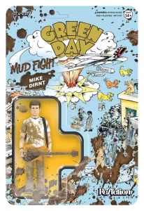 Action Figure Green Day Mike Dirnt (Mud Fight) ReAction Series
