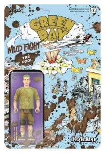 Action Figure Green Day Tré Cool (Mud Fight) ReAction Series