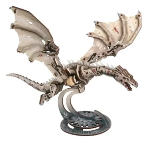 Harry Potter: Puzzle 3D in Legno - Drago Ironbelly Ucraino UGEARS