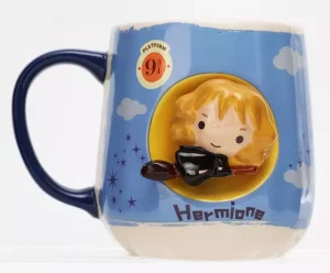 Tazza Hermione Granger Harry Potter - Design 2D in Rilievo - Monogram
