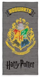 Asciugamano in Velluto Harry Potter - Hogwarts, 75 x 150 cm
