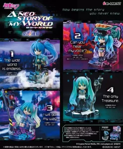 Hatsune Miku Mini Figure Neo Story Blind Box Display (4) - 12 cm
