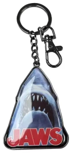 Portachiavi Jaws Squalo Logo in Metallo - 15 cm