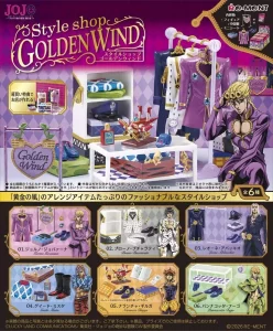 JoJo's Bizarre Adventure: Mini Figure Style Shop Golden Wind - Display (6 Blind Box)