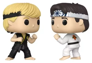 Funko POP! Karate Kid - Johnny e Daniel (2 confezioni) 9 cm
