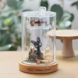 Kiki Consegne Magiche: Carillon Jiji in Stile Marionetta - Studio Ghibli