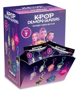 KPop Demon Hunters Keychain Blind Box Display (39) - Pyramid