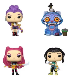 Funko POP! KPop Demon Hunters - Set 4 Mini Action Figure