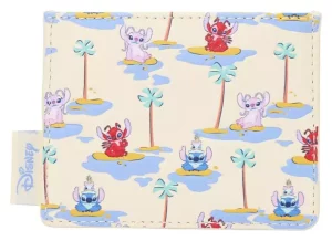 Lilo & Stitch Loungefly Cardholder: Stitch, Angel e Leroy