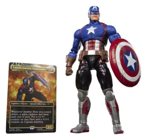 Action Figure Captain America Marvel Legends Magic The Gathering 15 cm