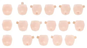 Kit Modello Plastic Megami Device M.S.G. Set Volti Puni?Mofu 01 (Colore Pelle) 1/1