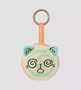 Meowcaron Spiral Portachiavi Peluche 7 cm