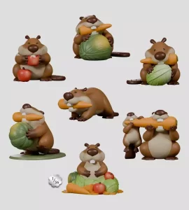 MisBEAVhaving Mini Figure S1 - Box Display (6) - 5cm