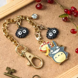 My Neighbor Totoro: Portachiavi Nastro Charm Big Totoro e Fungo