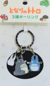 My Neighbor Totoro Portachiavi Metallo - Grande, Medio e Piccolo Totoro