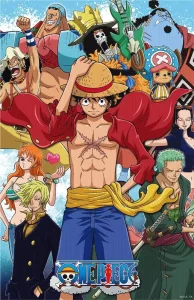 Poster 3D One Piece – Isola dei Pesciari, 38 x 58 cm