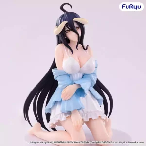 Albedo Overlord Noodle Stopper Figure PVC Loungewear Pearl White - 12cm