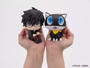Persona 5 Royal: Action Figure 2-Pack Eroe & Morgana (11 cm) con Cuscini Regalo