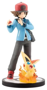 Pokémon ARTFX J Action Figure Hilbert con Victini - 20 cm