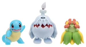 Pokémon Battle Figure Set 3: Squirtle, Greavard & Bellossom