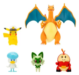 Pokémon Battle Figure: Set da Collezione con 6 Action Figures
