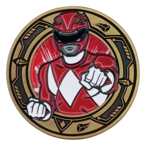 Power Rangers Moneta Collezionabile Red Ranger Edizione Limitata