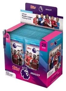 Premier League 2026/2027 Trading Cards Display (28) - Topps