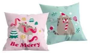 Cuscino Pusheen Be Merry 40x40 cm