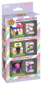 Sanrio Bitty POP! Towns Vinyl Figure 3-Pack - SanrioTown