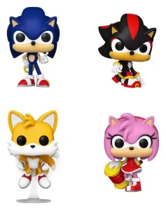 Sonic - Set 4 Action Figure POP! Vinyl Bitty POP! Sonic the Hedgehog