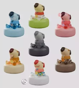 Space Case Mini Figure S1 - Display 6 Blind Box 6 cm