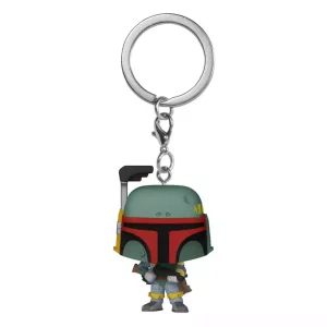 Star Wars: Portachiavi Pocket POP! Vinyl Boba Fett Display (12) - 4 cm