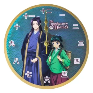Orologio da Parete Acrilico Apothecary Diaries Maomao & Jinshi - 24x24 cm