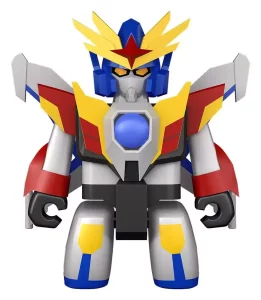 Action Figure Da-Garn Brickroid: Robot Collezionabile 5 cm