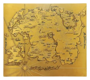 Mappa Metallica di Tamriel - The Elder Scrolls Edizione Limitata