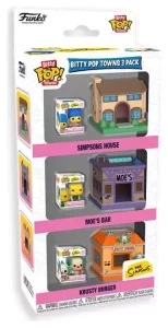 Simpsons Bitty POP! Towns - Springfield: Set 3 Figure Vinyl