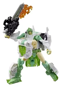 Transformers Generations War for Cybertron Siege: Greenlight con Dazzlestrike - Action Figure Deluxe Class 14 cm