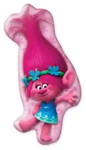 Cuscino Trolls a Forma di Personaggio - 40 cm