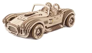Ugears Drift Cobra Racing Car: Puzzle Meccanico in Legno 3D