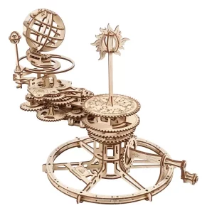 Ugears Tellurion: Gioostra Meccanica del Sistema Solare in Legno - Modello 3D Educativo