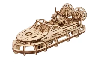 Ugears Hovercraft di Soccorso in Legno - Puzzle 3D
