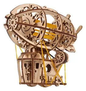 Ugears Dirigibile Steampunk in Legno - Puzzle 3D Meccanico
