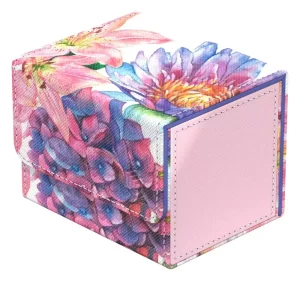 Ultimate Guard Sidewinder 100+ Xenoskin Floral Places Lotus Bloom - Scatola Deck TCG