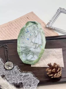 Coco Witch Hat Atelier Portachiavi Acrilico Quicksand Crystal