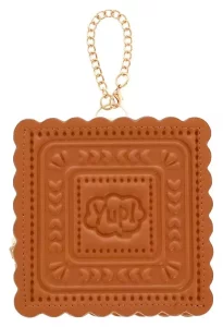 Yup! Pouch Square Cream Sandwich Cookie - Portafoglio a Forma di Biscotto